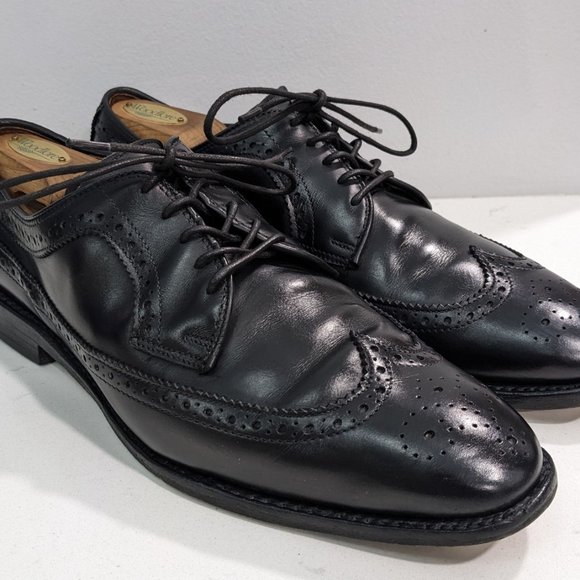 Allen Edmonds McGregor Oxford Black Leather Dress Comfort Men’s 9.5 D main image 9